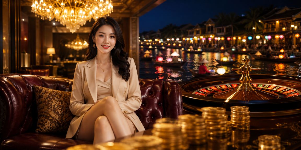 Người chơi Roulette tại Hội An với phong cách hiện đại